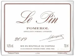 photo du vin Le Pin Pomerol