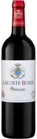 photo du vin Lacoste Borie