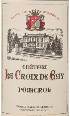 illustration du vin Croix de Gay