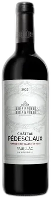 photo du vin Pedesclaux Pauillac