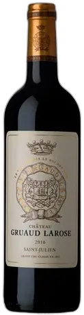 vue du vin Gruaud Larose Saint-Julien