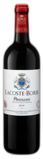 photo du vin Lacoste Borie