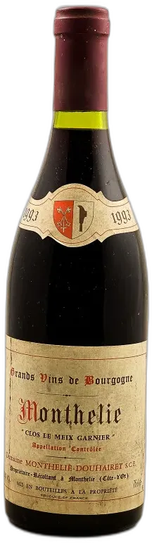 photo du vin Clos le Meix Garnier