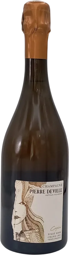 photos du vin Domaine Pierre Deville Champagne Extra-Brut Grand Cru Blanc de Noirs "Copin Pinot Noir" Blanc Vendange Dégorgement 04 Feb