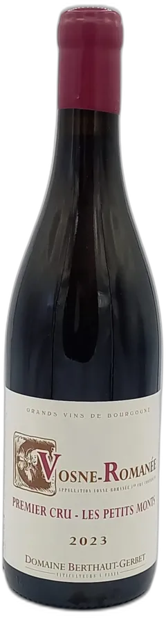 photo Bourgogne Vosne Romanee 1er Cru 'les Petits Monts