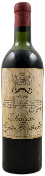 photo Mouton Rothschild Pauillac 1944