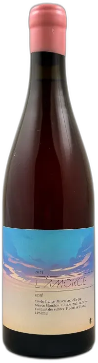 vue du vin Glandien Vin de France "l'Amorce" Rosé 2023
