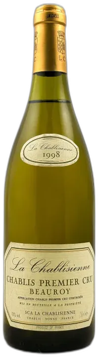 capture du vin Chablisienne Chablis 1er Cru "Beauroy