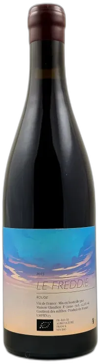 photo du vin Glandien Vin de France "le Freddie" Rouge 2023