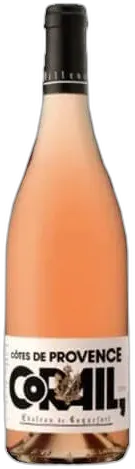 vue du vin Côtes de Provence Rosé Aoc 'Corail' 2023 Château de Roquefort