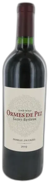 photo du vin Château Ormes de Pez