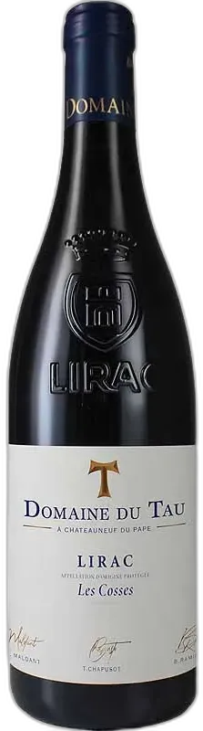 photo du vin Domaine du Tau les Cosses Lirac 2022 Rouge