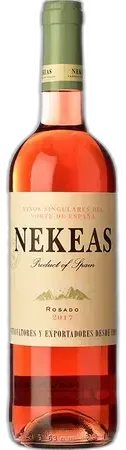 vue du vin Nekeas Rosado
