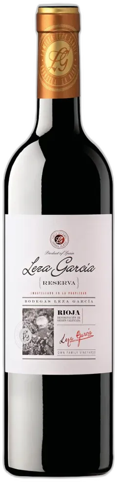 image du vin Rioja Doca Reserva Leza García 2020