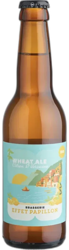 vue du vin Bière Effet Papillon Wheat Ale Citron Verveine Bio