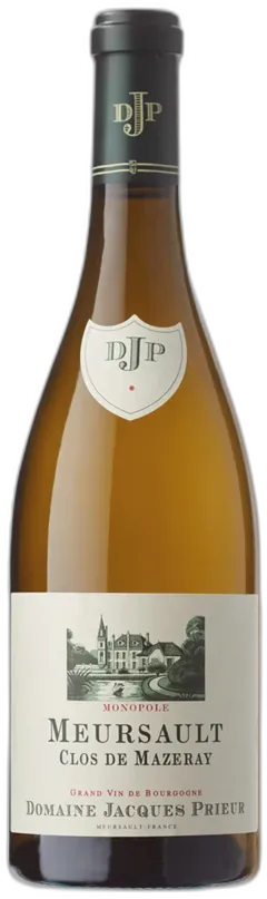 image du vin Meursault Aoc Clos de Mazeray Monopole Domaine Jacques Prieur 2022