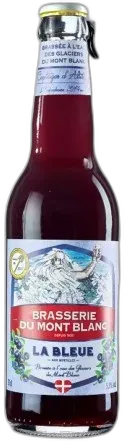 illustration du vin Bière Bleue Aux Myrtilles Brasserie du Mont