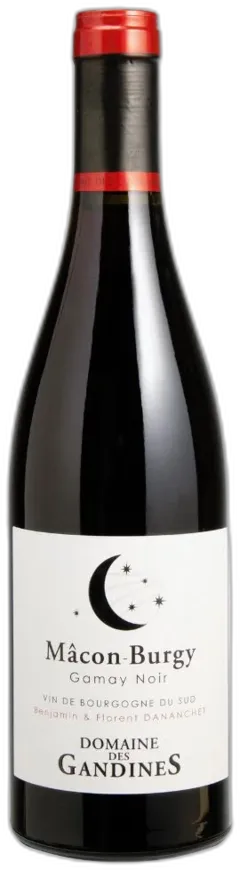 illustration du vin Domaine des Gandines Mâcon-Burgy Rouge 2023