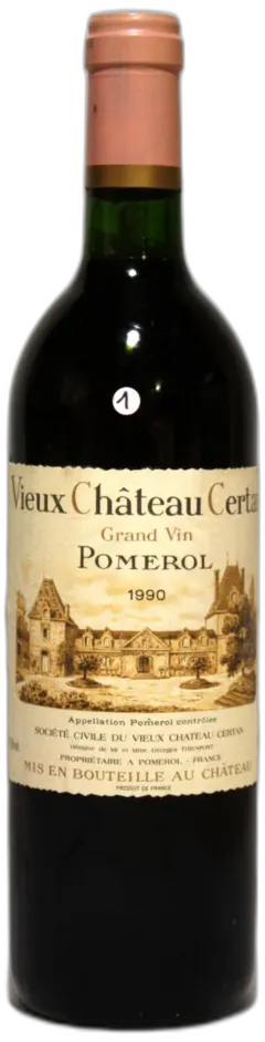 photo du vin Vieux Château Certan