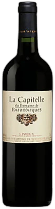 vue du vin Limoux Capitelle de Baronarques Rouge 2020