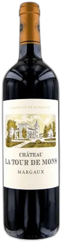 illustration du vin Château de la Tour de Mons Margaux Rouge 2021