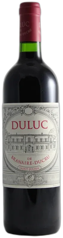 photo du vin Duluc de Branaire-Ducru Rouge