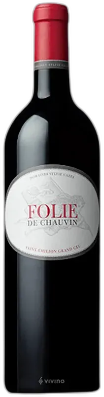 vue du vin Folie de Chauvin Rouge 2020