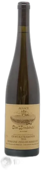 aperçu du vin Alsace Gewurztraminer Clos Windsbuhl Zind-Humbrecht
