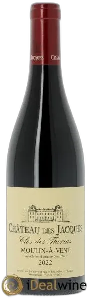 image du vin Moulin à Vent Clos des Thorins Château des Jacques