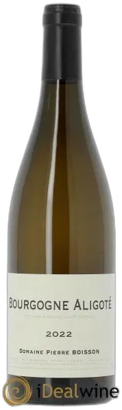 photo Bourgogne Aligoté Pierre Boisson 2022