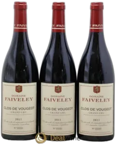 capture du vin Clos de Vougeot Grand Cru Faiveley