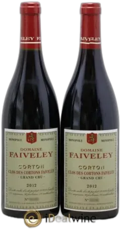 capture du vin Corton Grand Cru Clos des Cortons Faiveley