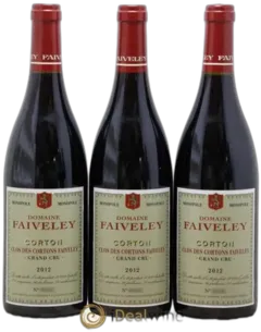 capture du vin Corton Grand Cru Clos des Cortons Faiveley