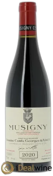 photo Musigny Grand Cru Cuvée Vieilles Vignes Comte Georges de Vogüé
