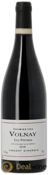 photo du vin Volnay 1er Cru les Pitures
