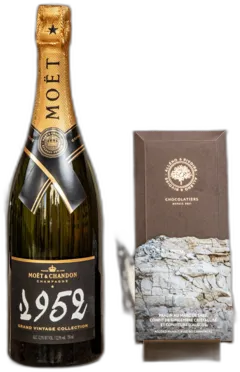 photo du vin Moët & Chandon "Grand Vintage 1952" et Tablette Terroirs