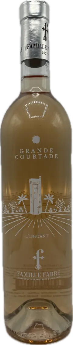 illustration du vin Grande Courtade "l'Instant" Famille Fabre