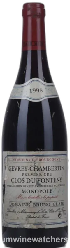 photo du vin Gevrey Chambertin Clos du Fonteny