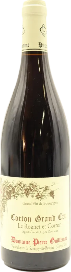 capture du vin Domaine Pierre Guillemot Corton le Rognet Grand Cru