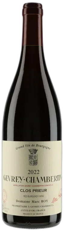 photo du vin Gevrey-Chambertin Clos Prieur