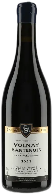 capture du vin Volnay 1er Cru Santenots 2023
