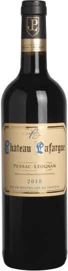 vue du vin Château Lafargue Grand Vin de Pessac-Léognan
