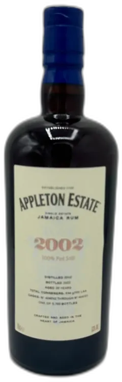 illustration du vin Appleton Estate "Hearts Collection 2002" Jamaica Pot Still Rum