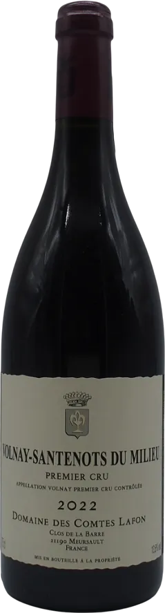 capture du vin Volnay-Santenots du Milieu 1er Cru