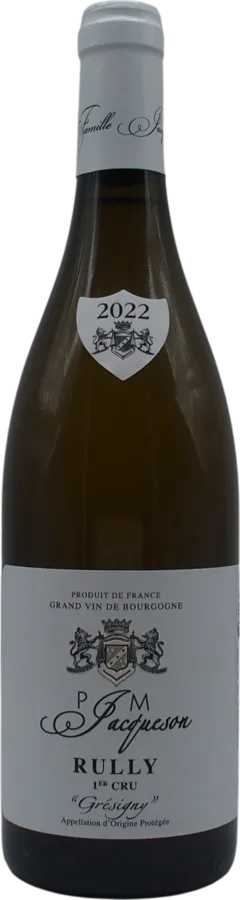 illustration du vin Rully Blanc 1er Cru Grésigny 2022