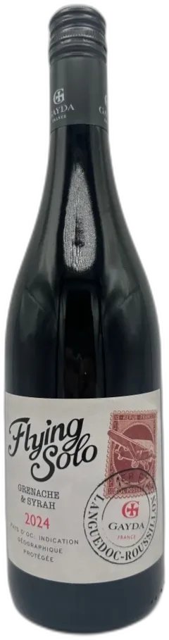 image du vin Domaine Gayda Flying Solo Grenache Syrah Languedoc Roussillon France