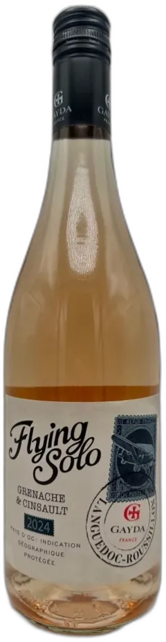 photos du vin Domaine Gayda Flying Solo Grenache Cinsault Languedoc Roussillon France