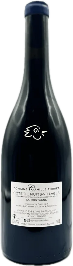 illustration du vin Côte de Nuits Villages la Montagne