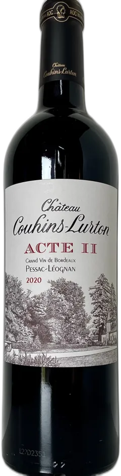 image du vin Château Couhins Lurton Rouge