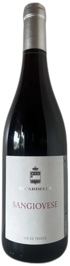 photo du vin Vin de France 2023 Sangiovese les Dames de Ricardelle Narbonne